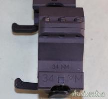 Attacco Rapido Ottica Anelli 34MM