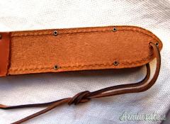 Rarissimo fodero per coltello d’assalto “US M3 CAMILLUS” 1943-1945 fondo di magazzino (U.S.A. WW2)