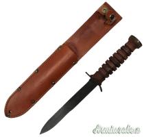 Rarissimo fodero per coltello d’assalto “US M3 CAMILLUS” 1943-1945 fondo di magazzino (U.S.A. WW2)