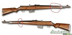 CERCO fascetta e molla per Gew 41 Walther