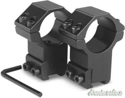 Anelli ottica 11mm 1" 25mm Profilo Alto
