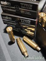 200 bossoli Sako TRG Precision 6,5 Creedmoor