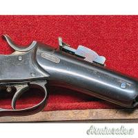 Pistola monocolpo da tiro artigiana, calibro 22