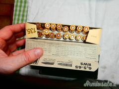 cedo 40 bossoli RWS cal 6,5x65 in scatola di 1° sparo