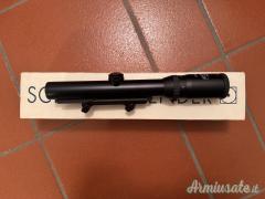 Ottica Schmidt & Bender 1,25-4x20 con attacco Blaser