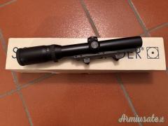Ottica Schmidt & Bender 1,25-4x20 con attacco Blaser