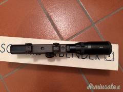 Ottica Schmidt & Bender 1,25-4x20 con attacco Blaser