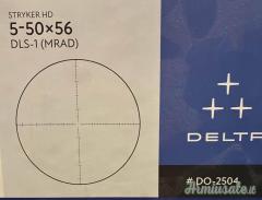 Delta Stryker HD 5-50x56 SFP RET. DLS-1 MIL