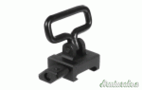 UTG Porta cinghia in acciaio per slitta PICATINNY/WEAVER con anello da 1,25"