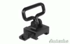 UTG Porta cinghia in acciaio per slitta PICATINNY/WEAVER con anello da 1,25