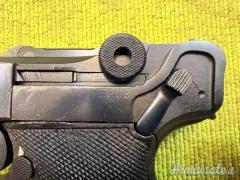 Mauser Luger P08, Black Widow, byf 41, 1941, Sportiva, 9x19 (9 Parabellum)