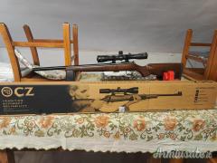 CZ 455 Varmint .22 LR + Ottica Burris HBR II 6-32x - Pari al nuovo