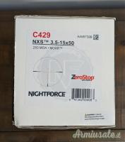 Cannocchiale Nightforce NXS 3.5-15x50 mm