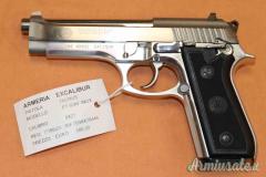 Pistola Taurus Modello PT92AFS Inox Calibro 9X21