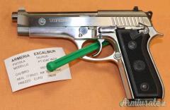 Pistola Taurus Modello PT92AFS Inox Calibro 9X21