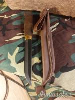 Coltello lama fissa , con custodia