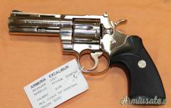 Colt Python Nickel Cal.357M Sportivo