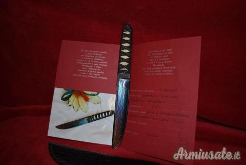 Coltello in damasco San-Thai Special Ballestra di Santino Ballestra
