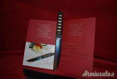 Coltello in damasco San-Thai Special Ballestra di Santino Ballestra