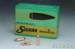 SIERRA .257 117 grs Gameking SPITZER Boat Tail (1630)