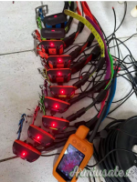 Un Alpha 300 con 8 collari TT25 e 2 colletti T5 in perfette