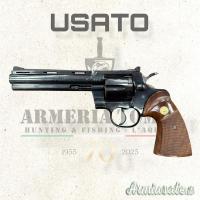 USATO – REVOLVER – COLT MOD. PYTHON BLUE 6″ cal. 357 Mag.