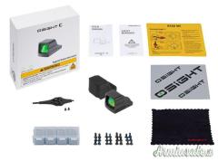 OSIGHT C GREEN DOT MULTIRETICOLO 3/32 MOA IPX06