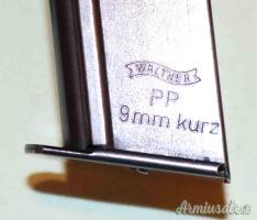 Caricatore Walther PP  Calibro  9 Corto