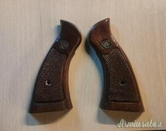Guancette in legno revolver Franchi Llama