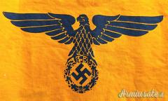 Fascia da braccio tedesca epoca nazista di 2’ tipo per personale civile impiegato nel WEHRMACHT