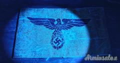 Fascia da braccio tedesca epoca nazista di 2’ tipo per personale civile impiegato nel WEHRMACHT