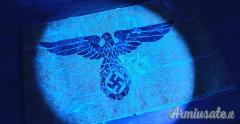 Fascia da braccio tedesca epoca nazista di 2’ tipo per personale civile impiegato nel WEHRMACHT