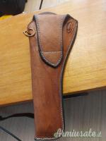 Fondina vera pelle pistola a tamburo Colt