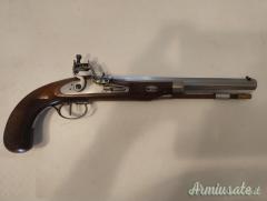 PISTOLA CHARLES MOORE PEDERSOLI A PIETRA FOCAIA