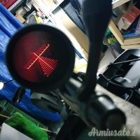 Ottica Riton conquer x5 FFP MRAD ILLUMINATED 5-25X50 tubo da 34mm