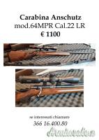 Anschutz 64 MPR .22 Long Rifle