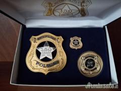 Rarissimo set distintivi 150* anniversario Metropolitan Police Washington DC (USA)