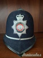 Casco da Bobby inglese NORTHAMPTONSHIRE POLICE