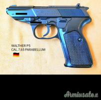 WALTHER P5 CALIBRO 7,65 PARABELLUM NUOVA