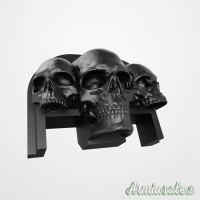 Piastra Decorativa Glock Back Slide Cap | Tre Teschi
