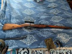 Mosin Nagant 91/30 SNIPER ORIGINALE BELLICO - Ottica PU anni 50