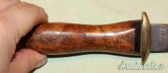 Coltello Caccia Lama Damasco