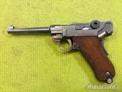 Luger DWM 1900/06, Svizzera, Croce nel sole, 1907, Sportiva, 7,65 Parabellum