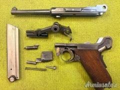 Luger DWM 1900/06, Svizzera, Croce nel sole, 1907, Sportiva, 7,65 Parabellum