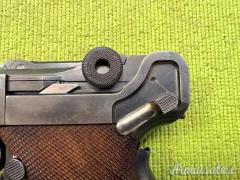 Luger DWM 1900/06, Svizzera, Croce nel sole, 1907, Sportiva, 7,65 Parabellum