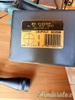 LEUPOLD M8 6X42 ADJ OBJ TARGET MATTE, FINE CROSSHAIR