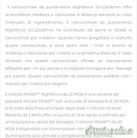 Nightforce NXS 5,5-22 x 56 illuminato