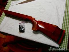 calcio completo di viti e coprimirino per Walther KK Mach