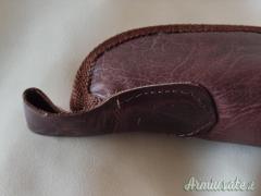 Custodia in pelle vintage per carabina/fucile (Anni 70/80) - Condizioni Perfette