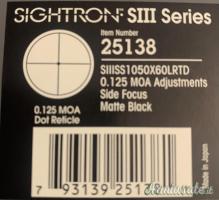 Sightron S3 SS1050x60LRTD